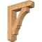 Ekena Millwork Balboa Craftsman Smooth Bracket w/ Offset Brace, Western Red Cedar, 7 1/2"W x 30"D x 36"H BKT0806X30X36BOA04SWR - alternate 1
